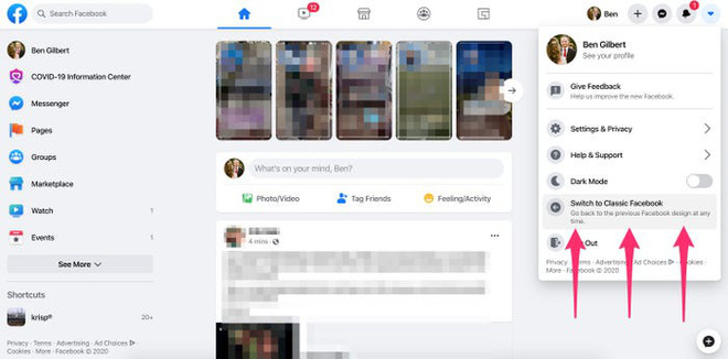 Facebook web update giao diện đen sì cho tất cả người dùng Việt Nam, bạn đã biết cách đổi ngay chưa? - Ảnh 6.