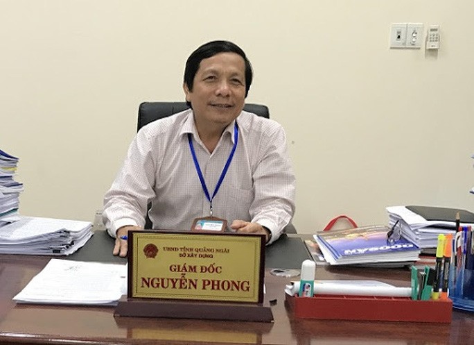 Ông Nguyễn Phong được điều chuyển làm Giám đốc Sở GTVT tỉnh Quảng Ngãi
