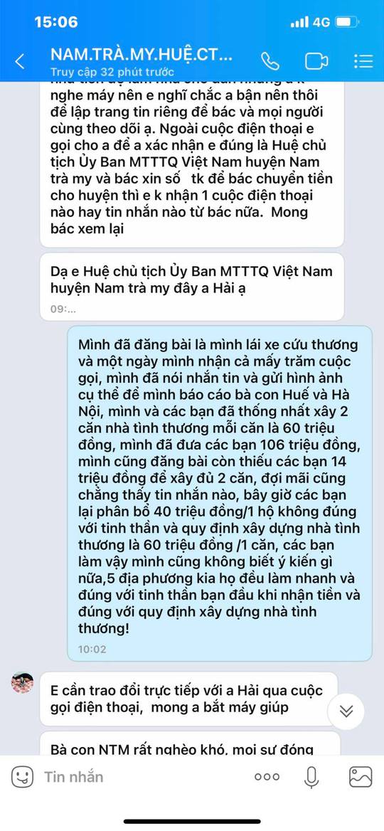 Đòi lại 106 triệu đồng hỗ trợ người nghèo: Ông Đoàn Ngọc Hải nói gì? - Ảnh 2.