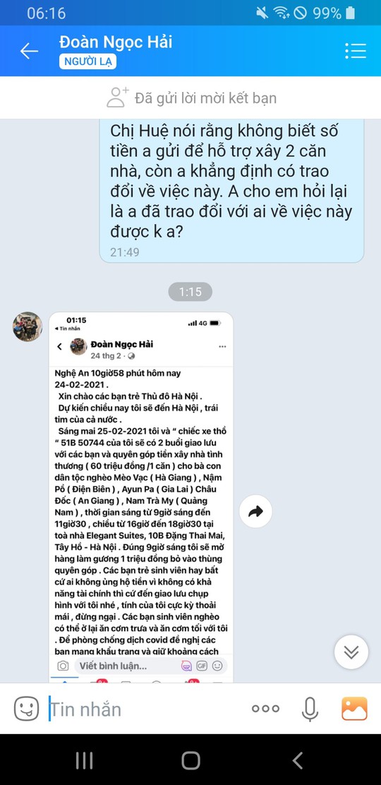 Đòi lại 106 triệu đồng hỗ trợ người nghèo: Ông Đoàn Ngọc Hải nói gì? - Ảnh 5.