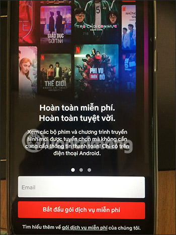 Đăng ký Netflix