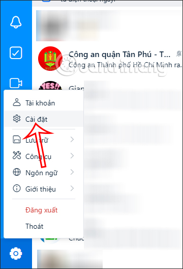 Cài đặt Zalo PC