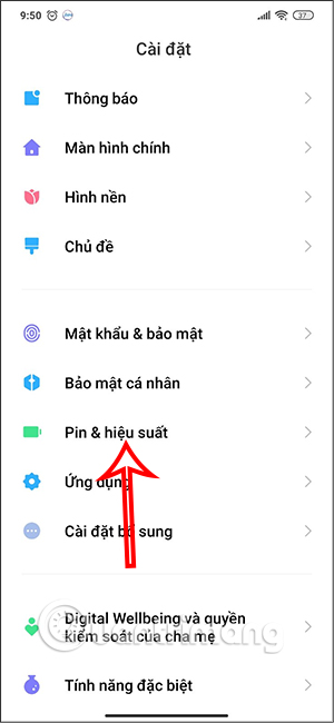 Pin và hiệu suất