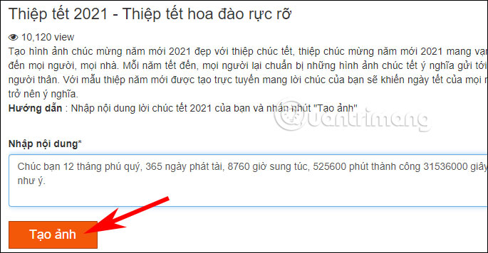 Viết câu chúc 