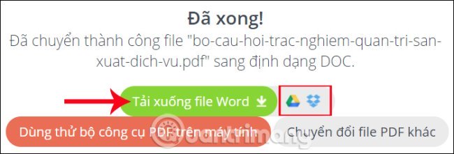 Tải tập tin Word về máy tính