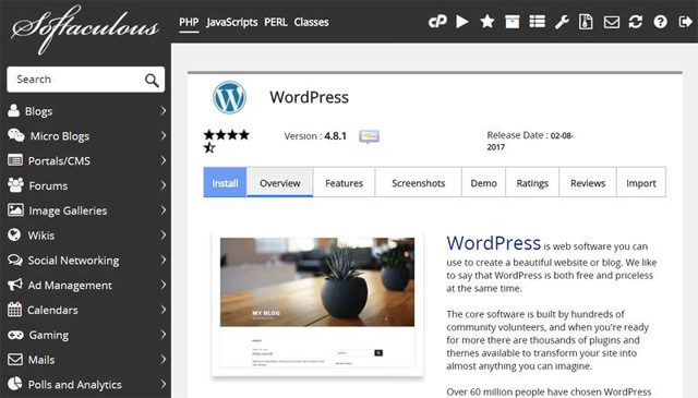 Cài đặt WordPress