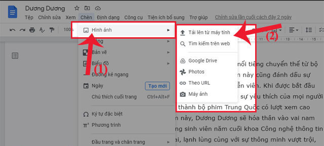 Tải hình ảnh lên