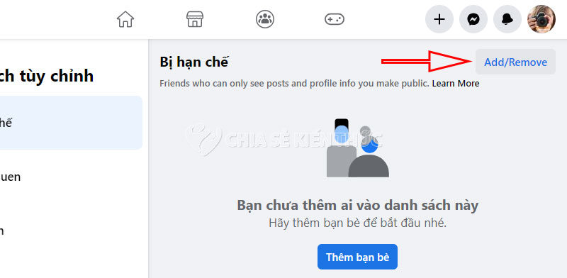 Hướng dẫn cách hạn chế bạn bè xem bài đăng của bạn trên Facebook PC