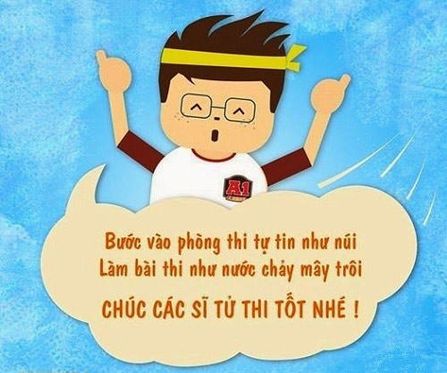 Lời chúc thi tốt đầy ý nghĩa