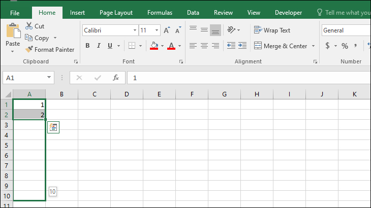 Hướng dẫn chi tiết cách dùng Autofill trong Excel điền dữ liệu tự động