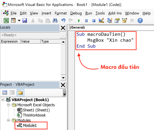 Bắt đầu với Excel Macros nói riêng hay Macros nói chung và ngôn ngữ lập trình VBA Excel