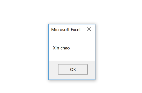 Bắt đầu với Excel Macros nói riêng hay Macros nói chung và ngôn ngữ lập trình VBA Excel