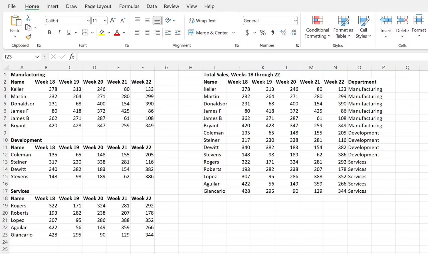 Tìm hiểu cú pháp của hàm EXPAND trong Excel - Bước 3