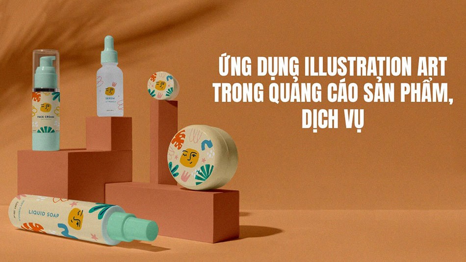 Ứng dụng illustration art trong quảng cáo sản phẩm, dịch vụ