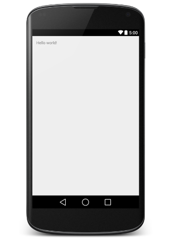 Tạo ứng dụng Android đầu tiên của bạn - Hello World - Chạy ứng dụng