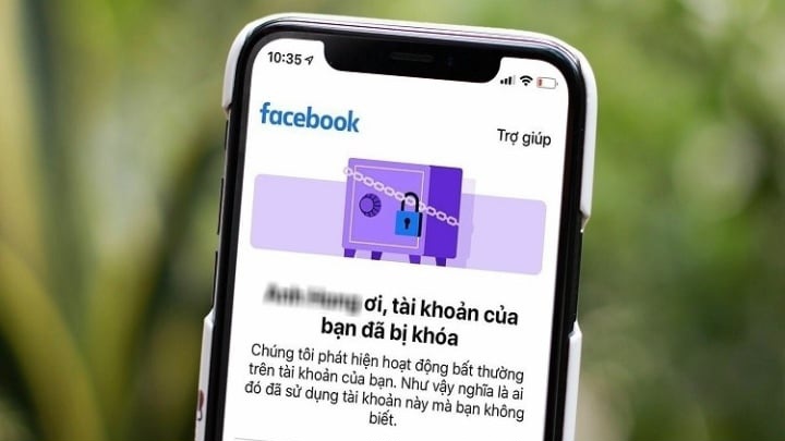 Tài khoản Facebook bất ngờ bị khóa phải làm sao? (Ảnh minh họa)