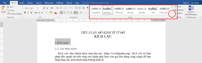 Cách tạo mục lục Word tự động nhanh và chuyên nghiệp - 1