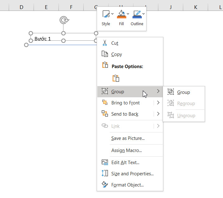 Hướng dẫn cách vẽ đường thẳng và vẽ mũi tên trong Excel cực nhanh - 10