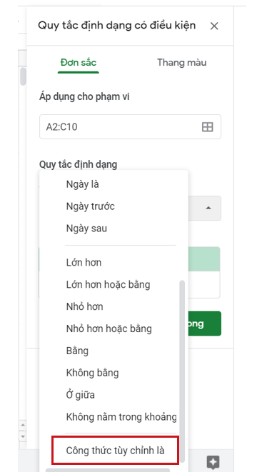 Cách tô màu xen kẽ giữa các hàng trong Google Sheets cực nhanh - 4