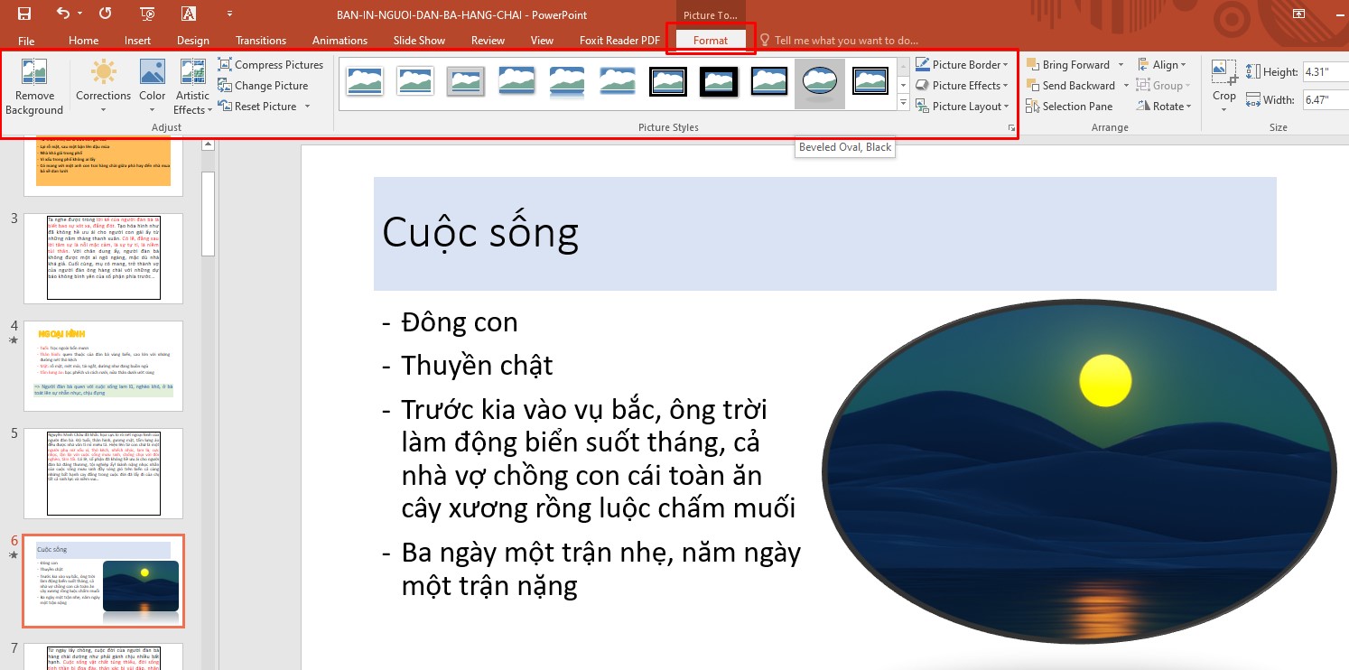 Hướng dẫn sử dụng PowerPoint từ A - Z: Tuỳ chỉnh mở rộng cho ảnh