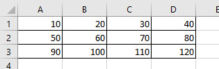 Ví dụ về hàm dò tìm trong Excel